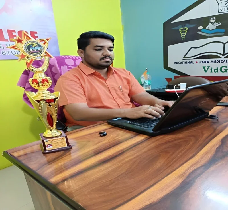 vgr paramedical college director mohd javeed ali narayenguda hyderabad